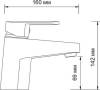Смеситель для раковины Wasserkraft Donau 5303 фото 7