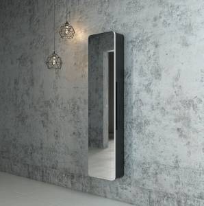 Зеркало-шкаф с подсветкой Art&Max LECCE AM-Lec-360-1560-1D-DS-F-Nero