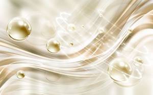 3D Фотообои Artegrafico «Жемчужины в невесомости» RH-031 канвас