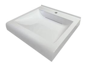 Мебельная раковина Stella Polar Футур SP-00000464 под стиральную машину 60х60 с кронштейнами и сифоном