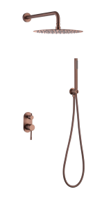 Душевой комплект Boheme Uno 464-CB Copper Brushed