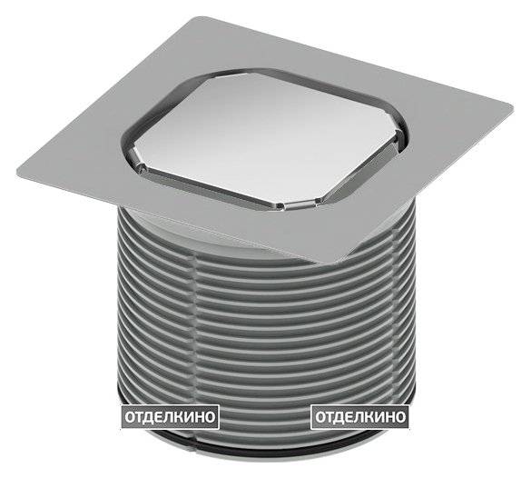 Основа для плитки TECE TECEdrainpoint S 366 00 16 без рамки (комплект)