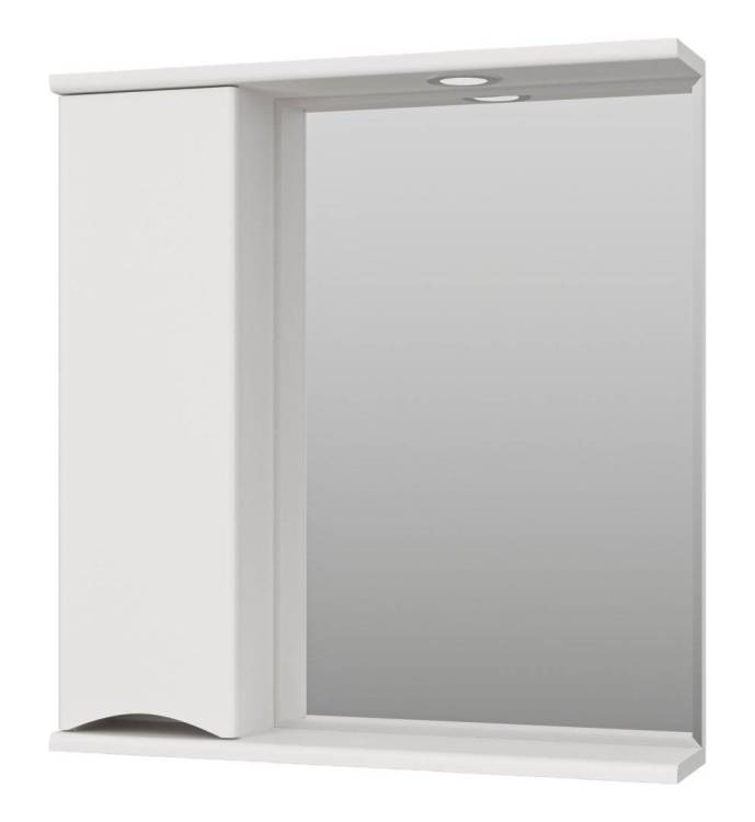 Шкаф-зеркало Misty Атлантик П-Атл-4070-010Л