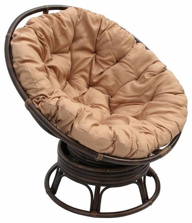 Кресло-качалка Garden Story Папасан Roker D110 CV-18C Коньячный