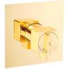 Смеситель для душа Migliore Kvant Gold 25404 термостатический, с внутренней частью