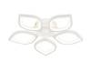 Потолочный светодиодный светильник Ambrella light Acrylica FA444