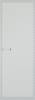Межкомнатная дверь Profil Doors 1 AGN цвет профиля Вайт, стекло безопасное 4 мм град 700x2000