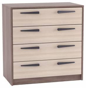 Комод Атмосфера Оптима 00-00013652 Шимо темный/Шимо светлый