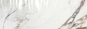 Керамическая плитка Porcelanite Dos Firenze 1219 Calacatta Gold Rel Wave RET 40x120
