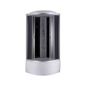 Душевая кабина Niagara NG-2508-14G 90x90x220 тонированные стёкла, с высоким поддоном, с сиденьем