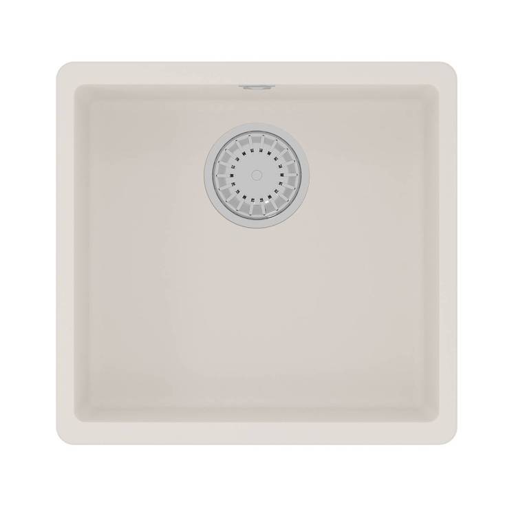 Кухонная мойка Lemark SINARA 440-U 9910070 подстольного монтажа из кварцгранита жасмин