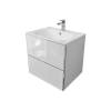 Тумба с раковиной Terminus Vega VEG10602900301OSL белый, 60x62