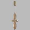 Светильник подвесной Crystal Lux Quasar QUASAR SP14W LED AMBER фото 6