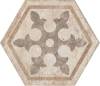Декор Fioranese Heritage HET1EX Deco Exagon Texture 1 Nat 34.5x40