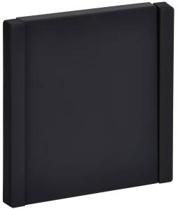 Выключатель 1-клавишный перекрестный IEK Forte&Piano FP-V13-0-10-1-M-K02 черный