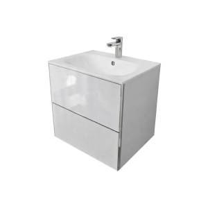 Тумба с раковиной Terminus Vega VEG10602900301OSL белый, 60x62