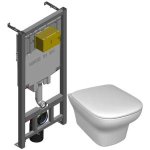Унитаз с инсталляцией Jacob Delafon Vox E21772RU-00