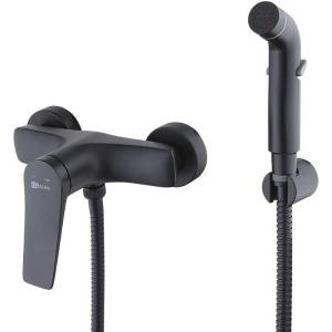 Гигиенический душ Lemark Bronx LM3718BL черный, со смесителем