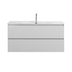 Тумба под раковину BelBagno UNO-1200-2C-SO-BO Bianco Opaco, 120x45.5x60.8