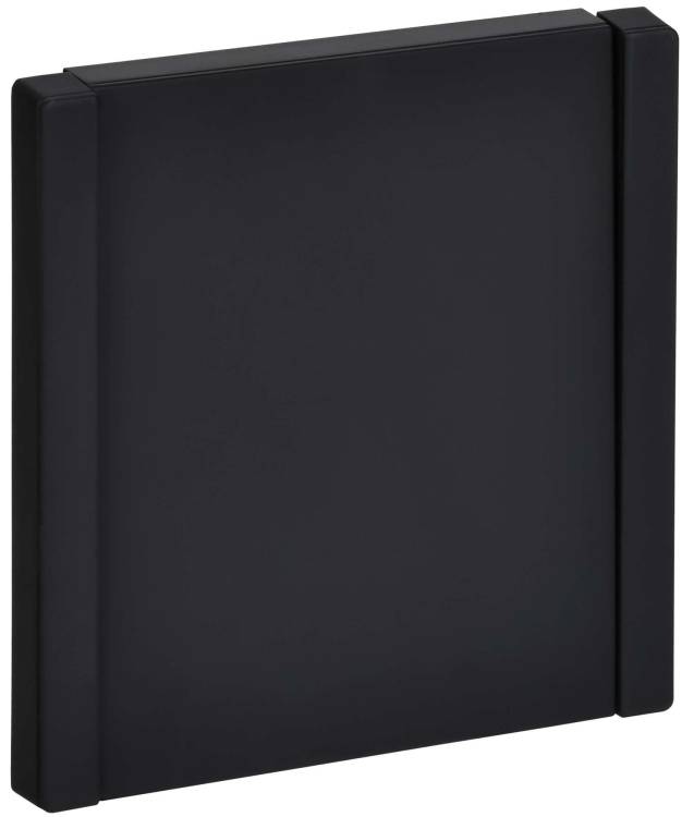 Выключатель 1-клавишный перекрестный IEK Forte&Piano FP-V13-0-10-1-M-K02 черный