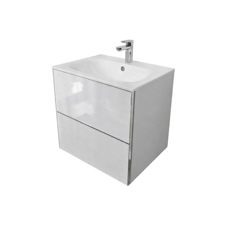 Тумба с раковиной Terminus Vega VEG10602900301OSL белый, 60x62