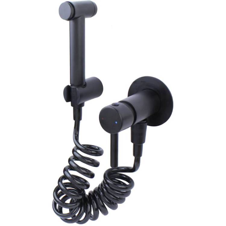 Гигиенический душ Bronze de Luxe Scandi 14512/1B черный матовый, встраиваемый