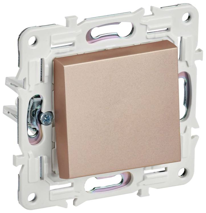 Выключатель 1-клавишный IEK Skandy SK-V10-0-10-K98 песочный