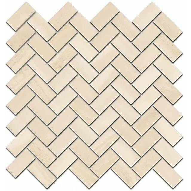 Декор Kerama Marazzi Контарини 190/004T Бежевый Мозаичный 30x31.5