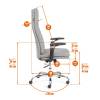 Компьютерное кресло Tetchair Итон 25531 серый фото 29