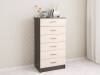 Комод высокий ТЭКС Катрин 00-00003851 4 венге/дуб молочный