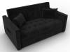 Диван прямой Лига Диванов Лига-104 (140) 134873 Черный фото 6