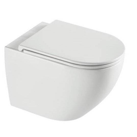 Унитаз подвесной Weltwasser Merzbach 10000013428 043 XL GL-WT белый глянцевый