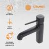 Смеситель для раковины Orange Karl M05-021B,черный фото 7