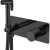 Гигиенический душ Boheme Stick 127-BB.2 Black, Touch Black, со смесителем, с внутренней частью