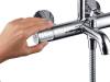 Душевая стойка Hansgrohe Vernis Shape 26284000 Showerpipe 230 1jet с термостатом, хром фото 5