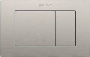 Кнопка смыва Boheme 650/2-NB брашированный никель Кнопка смыва Boheme 650/2-NB брашированный никель