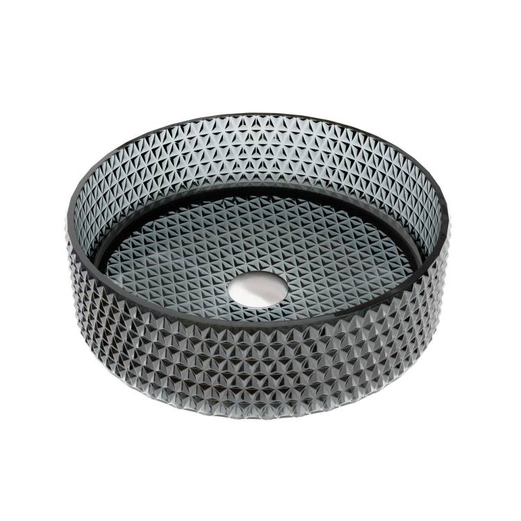 Раковина Ceramica Nova Cristal CN6060 35 см, черная