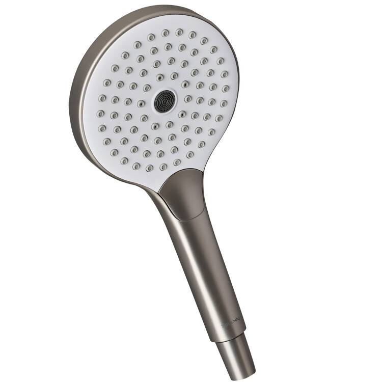 Лейка для душа Splendy Sense C SC21713R3NBW никель брашированный, белый