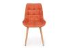 Деревянный стул Notta Челси 632517 Терракотовый (zd 432) / светлое дерево np фото 4