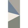 Декор Italgraniti Nuances NUT1XPADB Triangolo Cielo Dec. B 6 mm 120x280
