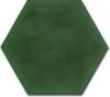 Керамогранит Vives Zero 4B3J Hexagono Figuli Green 15x17