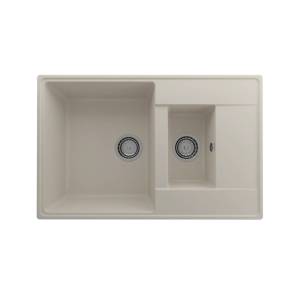 Кухонная мойка Ulgran Quartz Prima 780 1,5 K-02 лен