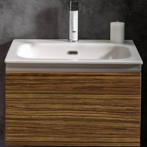 Тумба под раковину Armadi Art Vallessi 837-060-Z 60x46см зебрано, 1 полка
