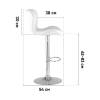 Набор из 2 барных стульев Stool Group Порше PORSCHE-NP BLACK X2 черный NP фото 10