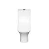 Унитаз-компакт Aquatek Optima Square AQ4411-00 безободковый, сиденье микролифт, белый фото 2