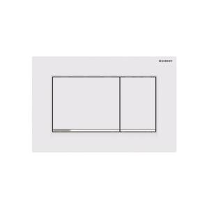 Кнопка смыва Geberit Sigma 30 115.883.JT.1 белая матовая, хром глянцевый