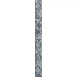 Бордюр Lasselsberger Ceramics Кампанилья 1504-0154 Серый 3.5x40