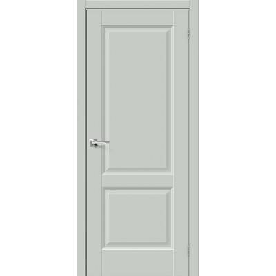 Межкомнатная дверь Bravo Неоклассик-32 Эмалит 066-0190 Grey Matt 200x60