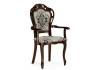 Стул Woodville Bronte муса 621118 черная вишня, патина