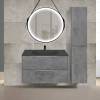 Тумба с раковиной Vincea Paola 80 бетон фото 6
